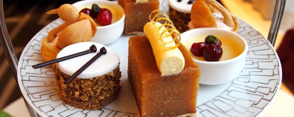 Pastry platter, Christmas Afternoon Tea at Wellington Lounge