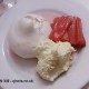 Rhubarb, meringue and cream, Rochelle Canteen, Greater Arnold Circus