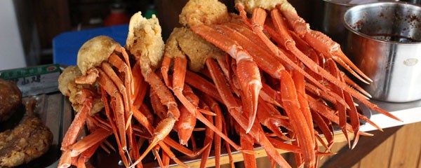 Fried crabs, Shaoxing, China