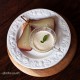 Passito poached spiced pears with vanilla panna cotta and crumble, Christmas 2014, Chez Xie