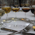 dessert and wine matching at Leiths School of Food and Wine