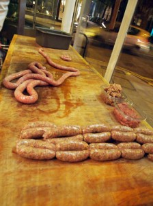 Sausage making at Parson's Nose