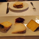 Cheese and crackers at The Elephant Restaurant, Torquay