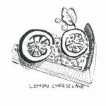 Lemon cheesecake at Piccolino, Heddon Street