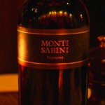 Monti Sabini red wine at Christmas Celebration Menu preview at Malmaison, London