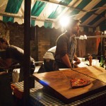 Pizza stall at The Long Table