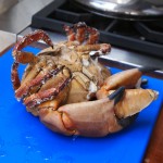 Boiled crab at Fish in a Day, Food Safari
