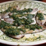 Sardines and chermoula at Fish in a Day, Food Safari