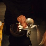 Meat grinder at Dego, London