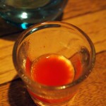 Tomato juice at The Refinery Bar