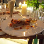 Bara Brith, ice-cream, gingerbread, vanilla caramel with a shot of Welsh whisky from Penderyn, British night, Global Feast 2012
