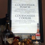 Courvoisier cocktail menu, British night, Global Feast 2012