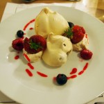Eton Mess - berry ripple meringues, strawberry cream, raspberry coulis, fresh berries, Jimmy's Supper Club at Annex East