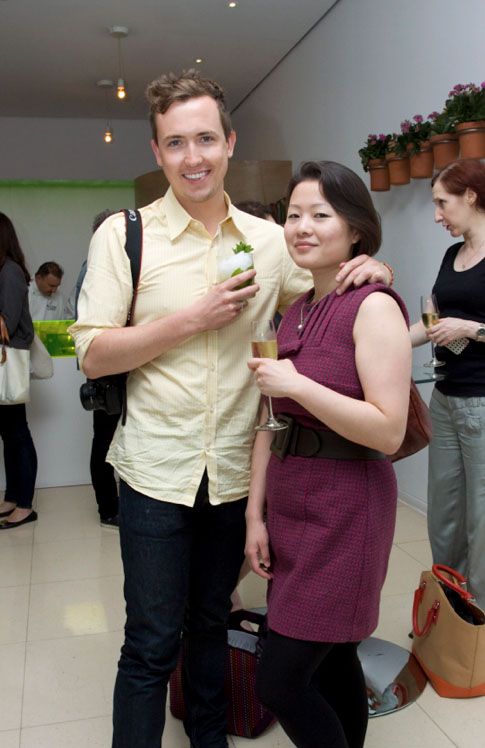 Jason Bailey and Qin Xie at Ceviche by Asia de Cuba