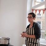 Vivien Lloyd talking about jam making