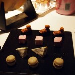 Petit fours, Champagne Duval-Leroy lunch at The Greenhouse, Mayfair