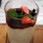 Ensalmada yoghurt, fig marmalade at Mallorca Week, Boqueria, Brixton
