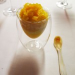 Mango – yoghurt, mango and lime ice, Bubbledogs Kitchen Table, Fitzrovia