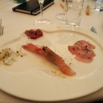Seafood crudité, Ristorante Beccaceci, Abruzzo