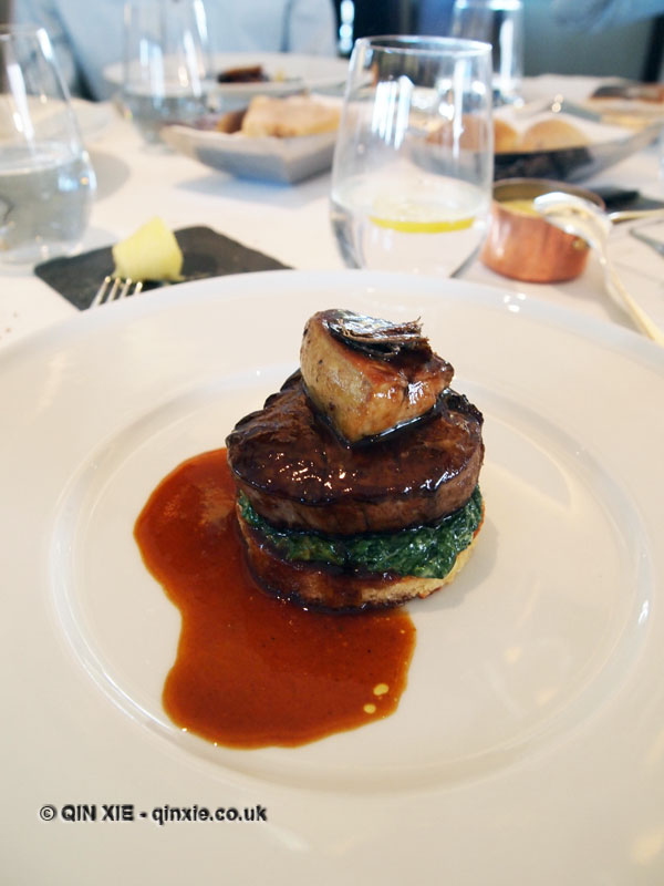 Fillet of Cumbrian beef ‘Rossini’ foie gras & truffle, Galvin at