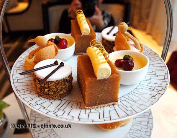 Pastry platter, Christmas Afternoon Tea at Wellington Lounge