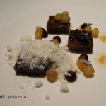 Bread pudding, apples, Alyn Williams at The Westbury
