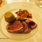 Cinta senese pork medallion, Chianti Classico 2014 dinner