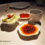 Dips and pickles, Chinese New Year at Yauatcha, London