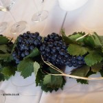Grapes on the table, Beronia, Rioja