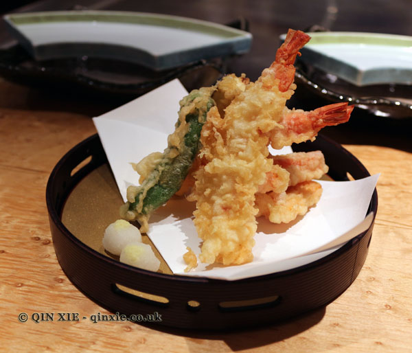 Prawn tempura, The Matsuri, St James