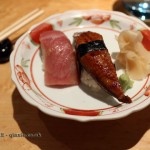 Sushi selection, The Matsuri, St James