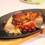 Grilled octopus and mashed potato, Entrevins, Valencia