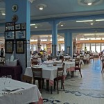 Restaurant interior, La Pepica, Valencia