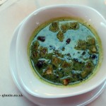 Spinach soup at Gasthaus zum Hirschen, Food in Baden-Württemberg