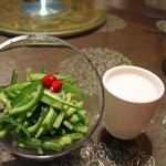 Cucumber salad, Vegan Restaurant, Chengdu