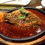 Tofu and seaweed "fish", Vegan Restaurant, Chengdu