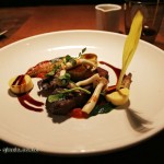 Wagyu steak, mushroom, red wine jus, Table No 1 by Jason Atherton, Shanghai