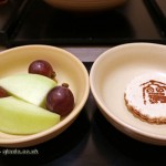 Fruit and longevity cake, Qin Restaurant of Real Love, Xian, China