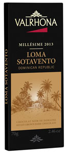 Valrhona Loma Sotavento Vintage 2013 chocolate