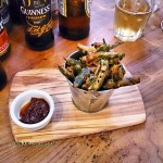 Okra tempura, Zoe's Ghana Kitchen, The King & Co