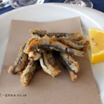 Fried anchovies, Ristorante Portobello, Sestri Levante