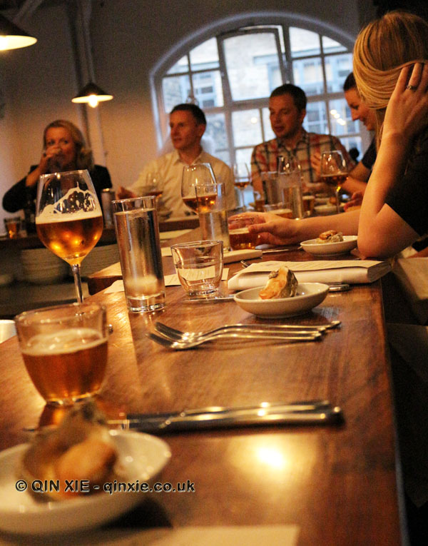 Beer matching dinner with Innis & Gunn