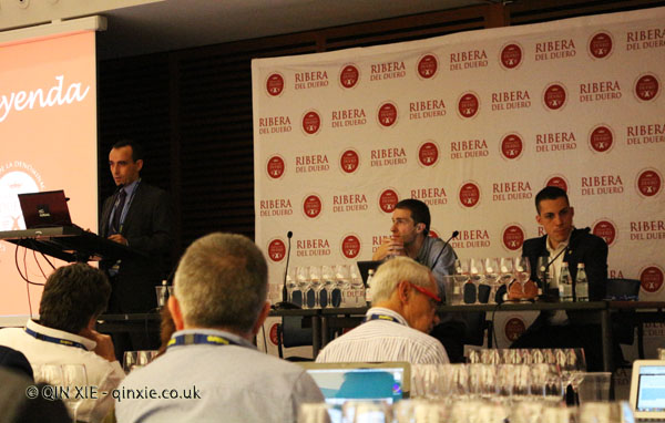 Ribera del Duero tasting at San Sebastian Gastronomika