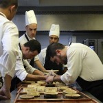 Chefs plating up, #AtxaAndreRicard at Azurmendi, Larrabetzu