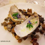 Oysters, horseradish and borage, Elena Reygadas at the Mexican Embassy in London