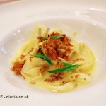 White asparagus and tarragon, Elena Reygadas at the Mexican Embassy in London