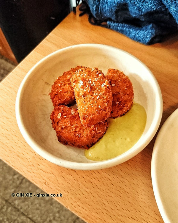 Pig's trotter croquette, Bao, London